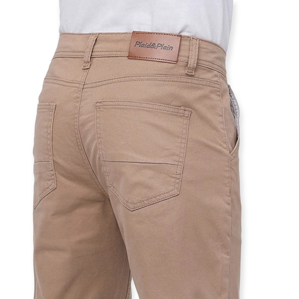 Plaid & Plain Khakis - Picture 9 of 9
